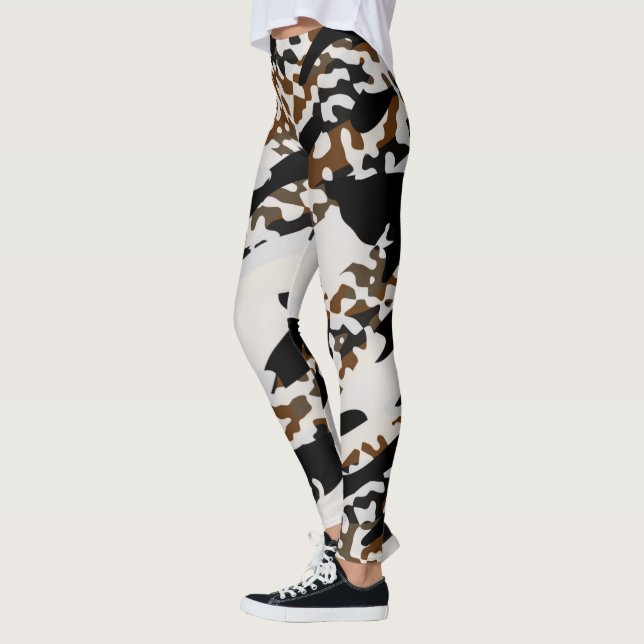 Djurbrittisk Leggings (Vänster)