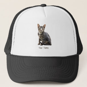 Djurdesign för katter Vintage Porträtt Pet Tomcat Keps