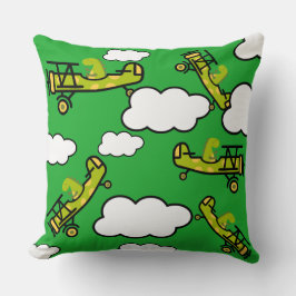 Djurdoktor Pilot Nursery Art Kudde