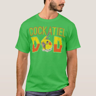 Djurejor för påfågelfågel från Cockatiel pappa far T Shirt