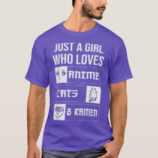 Djuren är bara en flicka som Kärlekar på katter oc T Shirt