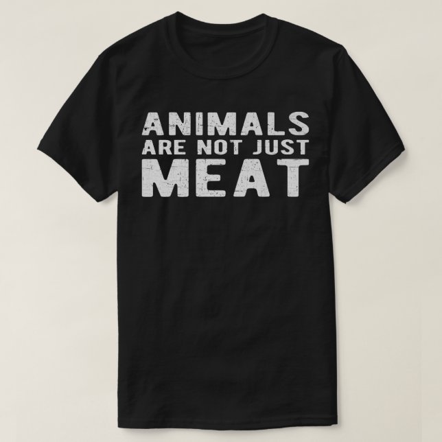 Djuren är inte bara Kött T Shirt (Design framsida)