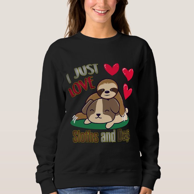 Djuren Cute I Kärlek Slots T Shirt (Framsida)