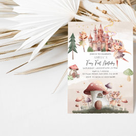 Djuren födelsedag | Castle & Mushroom Inbjudningar
