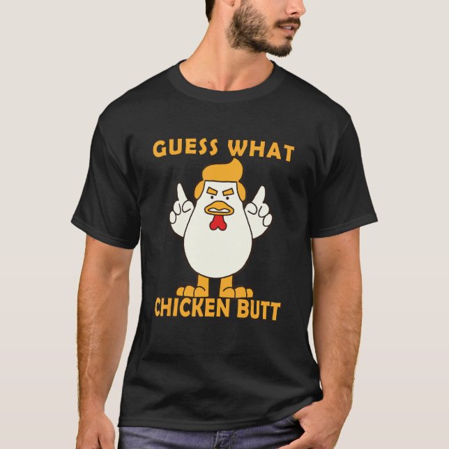 Djuren gissar vad kycklingar av knöt Cute Chickens T Shirt (Framsida)