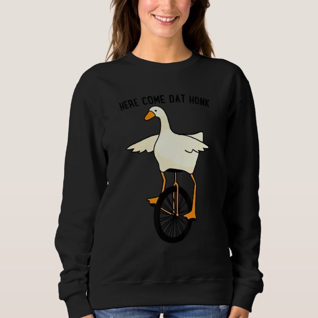 Djuren här Kom Dat Honk Cute Anka T Shirt (Framsida)