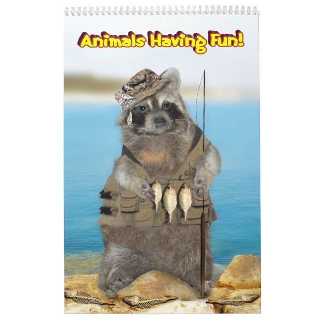 "Djuren har Roligt! " Kalender (Omslag)
