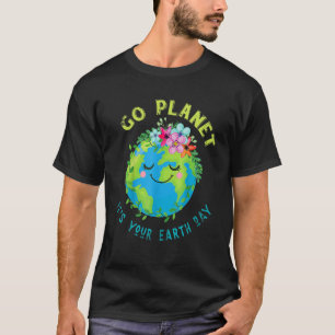 Djuren Jord Dag - Gå planetens planetsannivrar T Shirt