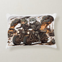 Djuren kör motorcykel