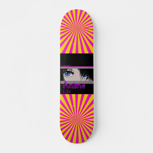 Djuren Life Sunburst 7 3/4-tums Skateboard Deck (Framsida)