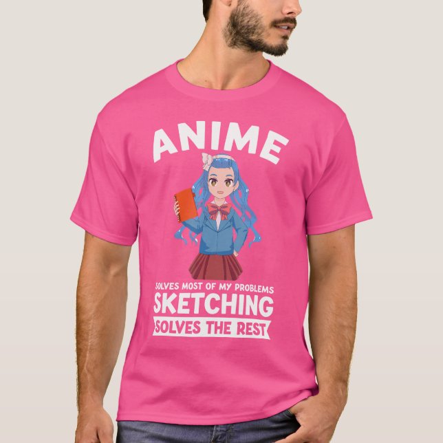 Djuren löser de flesta av mina problem vid skalnin t shirt (Framsida)