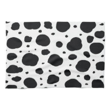 Djuren mönster, svarta vita, moderna dalmatiska fl