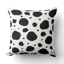 Djuren mönster, svarta vita, moderna dalmatiska fl