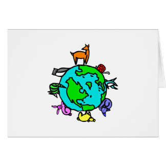 Djuren Planet Blank Inside OBS Kort