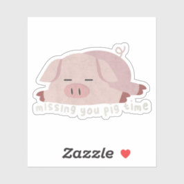 Djuren Pun: Du saknas i Gris Klistermärken