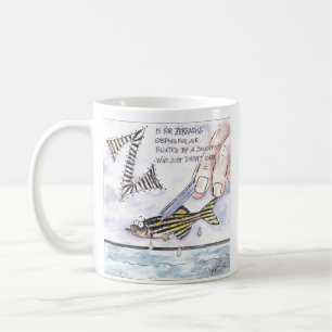 Djuren skrämmer mig kaffemugg