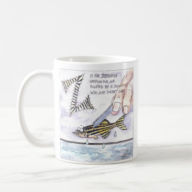 Djuren skrämmer mig kaffemugg (Vänster)