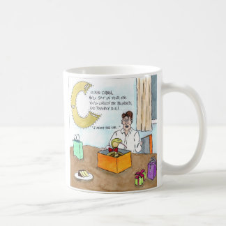 Djuren skrämmer mig kaffemugg