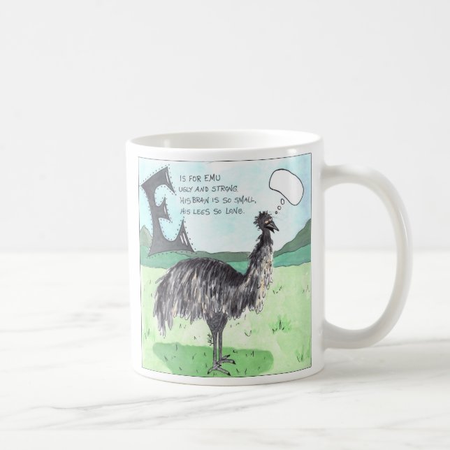 Djuren skrämmer mig kaffemugg (Höger)