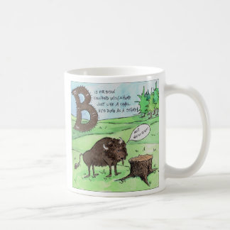 Djuren skrämmer mig kaffemugg