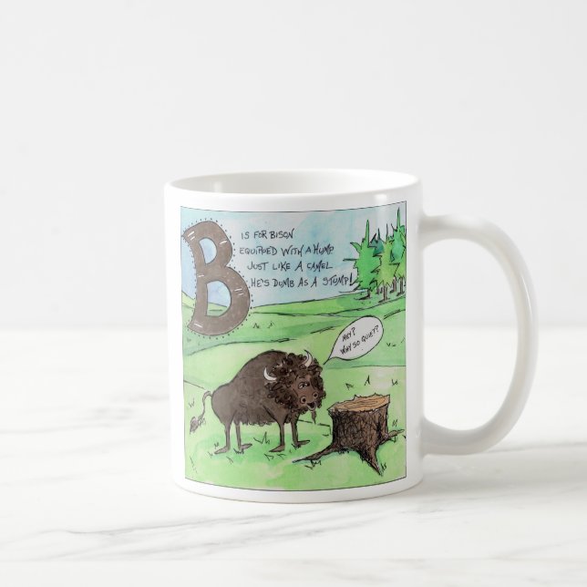 Djuren skrämmer mig kaffemugg (Höger)