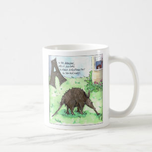 Djuren skrämmer mig kaffemugg