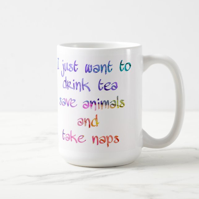Djuren vid Spara av kaffe tar två djuröverdrag Kaffemugg (Höger)