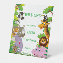 Djuren Vild 1 Jungle greenery safari För barn