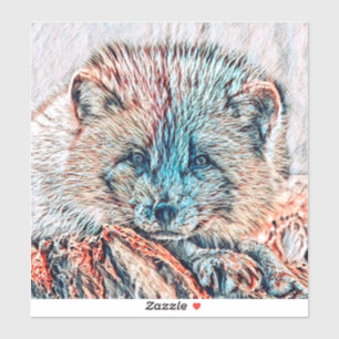 DjurenMix_Fox_009 Klistermärken