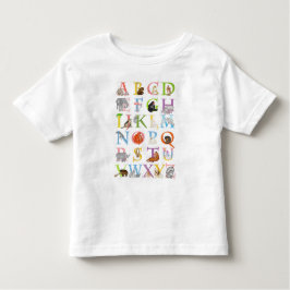 Djurens ABC-barns T-shirt