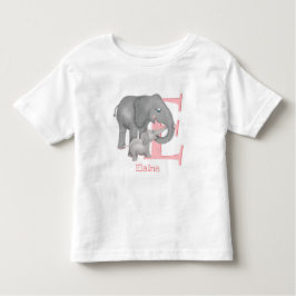 Djurens ABC E är för elefant T-shirt