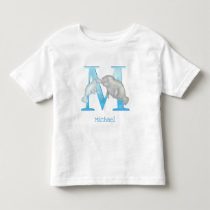 Djurens ABC M är för manat T-shirt
