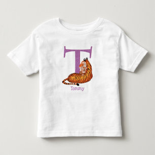 Djurens ABC T är för tiger T-shirt