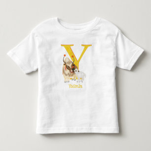 Djurens ABC Y är för jak T-shirt