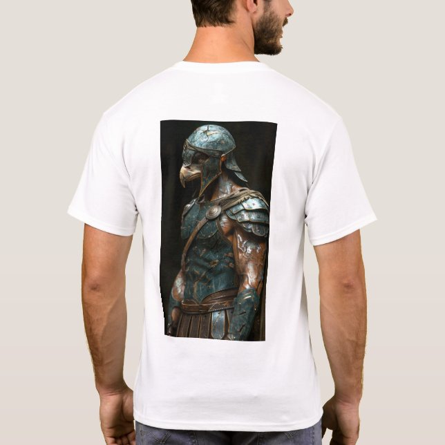 Djurens ålder som Spartan Warrior Dramatic T-shir T Shirt (Baksida)