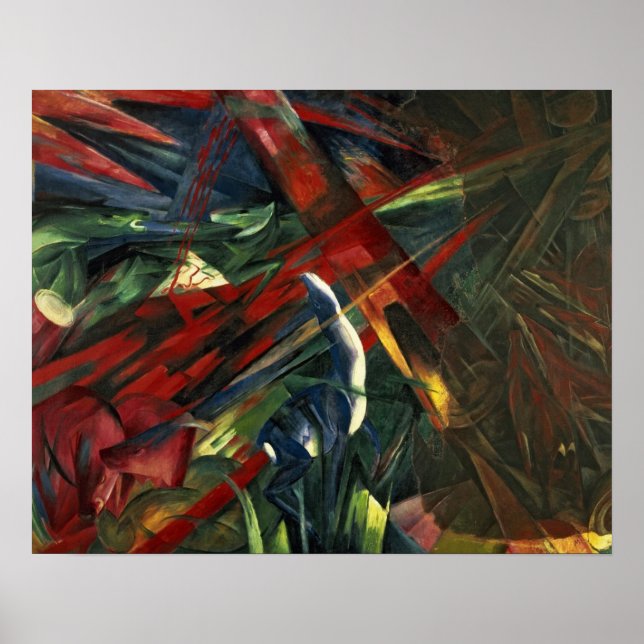 Djurens öde 1913 poster (Framsidan)