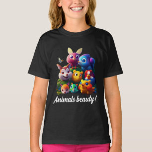 Djurens skönhet t shirt