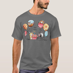 Djurens vattenfärg t shirt
