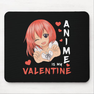 Djuret är min Valentine Japan Anime Girl 1 Musmatta