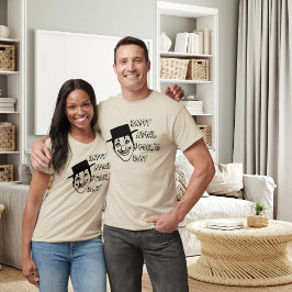 Djurets födelsedag i Lycklig April T Shirt