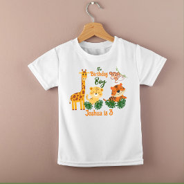 Djurets födelsedag i personligen party i cute-djun t shirt