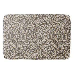Djurets utskrift Bath Leopard Spots Nuetrals Badrumsmatta
