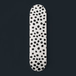 Djurets utskrifter - svarta och vita Dalmatier Mini Skateboard Bräda 18,5 Cm<br><div class="desc">Djurexskrift - Svarta och vita Dalmatiska spikade punkter.</div>
