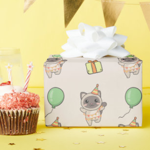 Djurexjus (djur) Cat Barns födelsedag Party Presentpapper