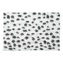 Djurexperimentalmatiskt svartvita prickar