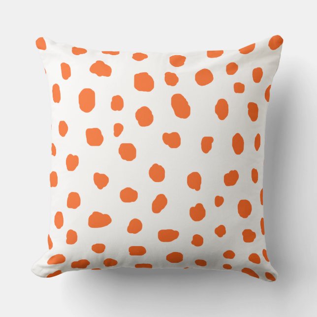 Djurexperimentell orange kudde (Framsida)