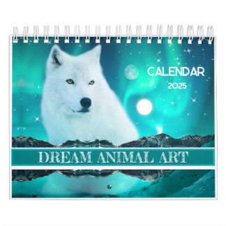 Djurfantasi, konstkalender 2025 kalender