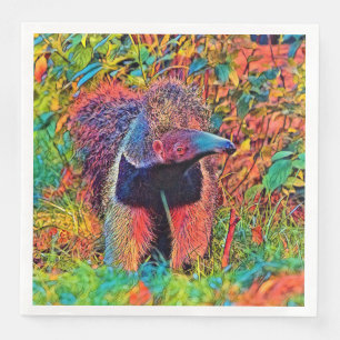 Djurfärg_Anteater_001 Pappersservett