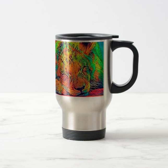 Djurfärg_Lejon_002 Resemugg (Höger)