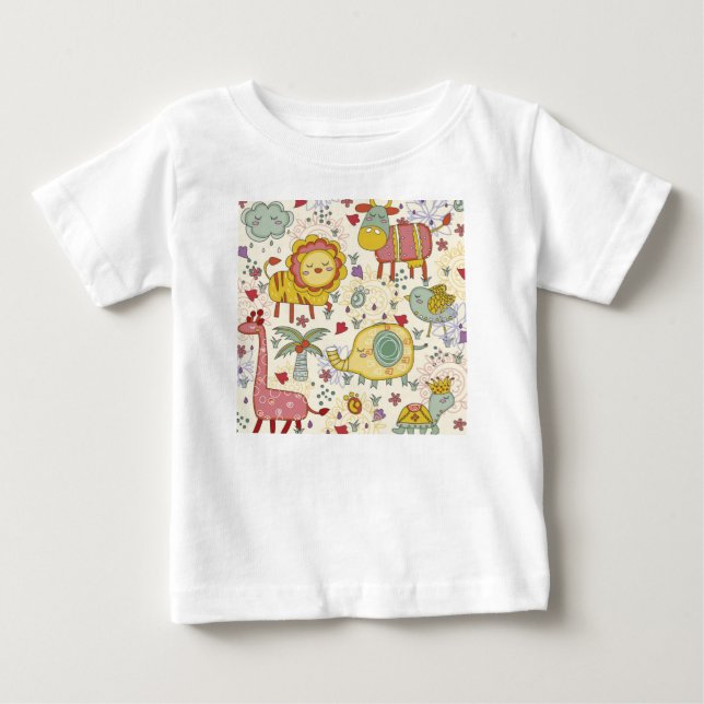 djurfärg t-shirt (Framsida)